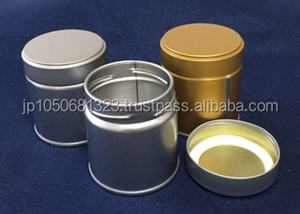 Lata de Té Original con Tapa de Rosca para Almacenamiento de Matcha, También Disponible con Impresión o Etiqueta Original - Product Image 1