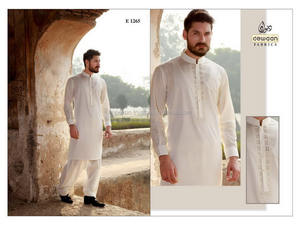 เสื้อผ้าปักลายสำหรับผู้ชาย salwar kameez แบบดั้งเดิมของอินเดียและปากีสถาน - Product Image 4