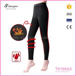 OEM Collants élastiques à pression en nylon décontractés pour femmes, respirants, taille moyenne, tissu tricoté de compression amincissant - Product Image 2