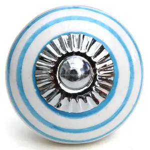 Bouton en céramique de meilleure qualité boutons de tiroir décoratifs poignées de bouton de porte pour la maison armoires de cuisine placard commode chambre à coucher pour un usage domestique - Product Image 1