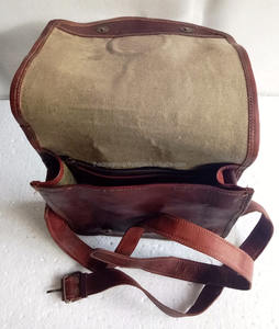 Bolso hecho a mano de mujer de cuero en relieve con piedra Vintage de alta calidad - Product Image 3