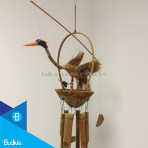 Carillon à vent en bambou de haute qualité, vente en gros à bas prix, sur le marché, nouveauté - Product Image 2