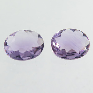 หินอัญมณีเหลี่ยมเพชรพลอยคริสตัลอะเมทิสต์ธรรมชาติแบบ100% - Product Image 2