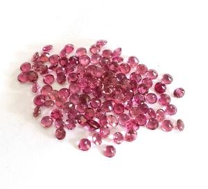 พลอยสามสีชมพูธรรมชาติรอบ3มม. 0.10กะรัตโมซามบิค - Product Image 3