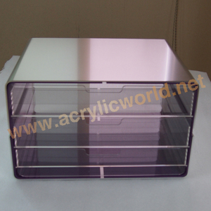Organizador de Cosméticos de Lucite, Organizador de Maquillaje con Cajones - Product Image 5
