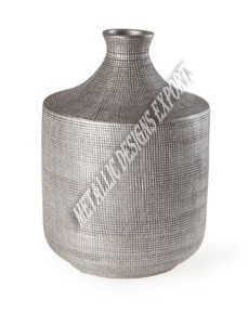 Maceta de Metal martillado dorado de diseño moderno, jarrones de hierro de pie para decoración del hogar, esquina, sala de estar y restaurante - Product Image 2