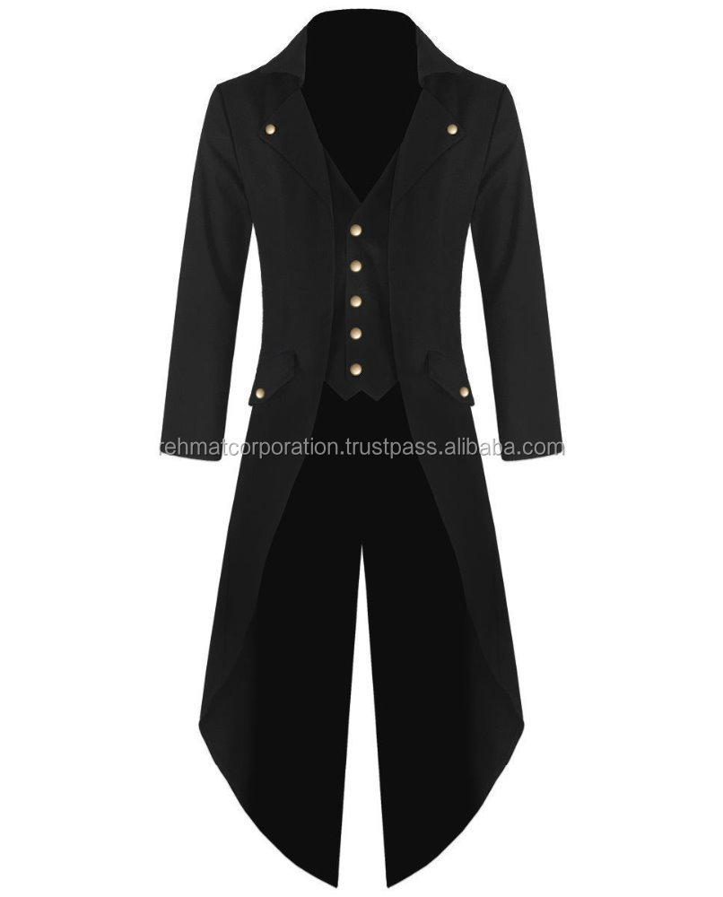 Abrigos Hombre Cortavientos Chaqueta Estilo Gótico Retro Hal Abrigos Hombre Cortavientos Chaqueta Estilo Gótico Retro Hal