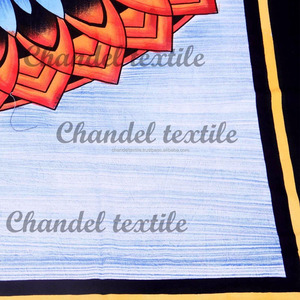 Hamsa Hand Tapestry <b>Throw</b>, Hippie Hippy Wall Hanging, <b>Throw</b> Decor Tie Dye Tapestry Psychedelic <b>Indian</b> Fatima Tapestries Hippie - Product Image 3