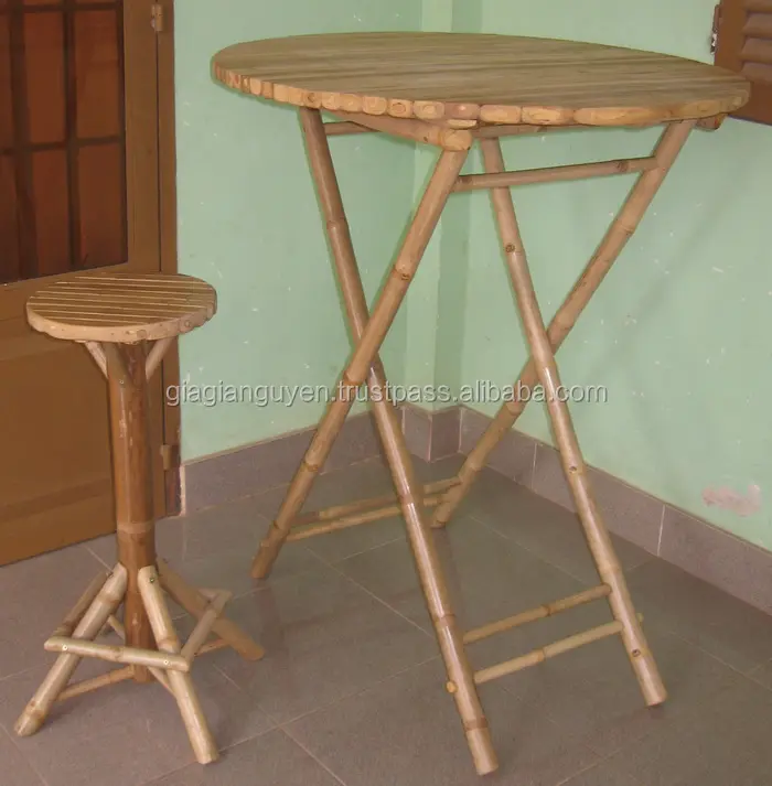 Экологичная мебель из натурального бамбука, недорогие бамбуковые столы GIA NGUYEN CRAFT