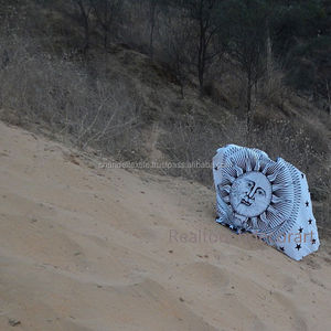 Tapete de Yoga habitual con estampado bohemio de 72 ", tapiz psicodélico de sol y luna, colgante de pared para dormitorio universitario, esterilla de Yoga, uso de tiro - Product Image 3