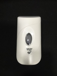 Dispensador de jabón de manos doble Dispensador de desinfectante de manos doble de plástico - Product Image 2