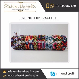 Trendy Stunning Collection of High Quality Long Lasting Silk <b>Rope</b> <b>Bracelet</b> for Bulk Buyer - Product Image 1