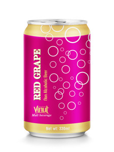 330ml VINUT Premium Bebidas no alcohólicas Uva roja OEM KOSHER - Product Image 3