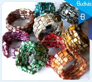 สร้อยโชคเกอร์แฟชั่นลูกปัดเปลือกหอยทำด้วยมือสำหรับทุกเพศสำหรับงานปาร์ตี้วันครบรอบ - Product Image 2