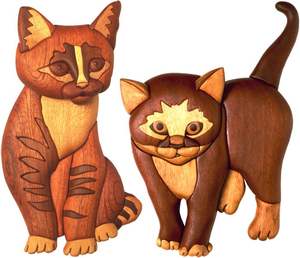 ไม้ Intarsia,ไม้แกะสลัก,ไม้ตกแต่งผนัง - Product Image 2