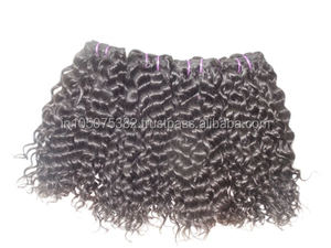 pure Virgin Remy single drawn indian machine weft hair extensions - Product Image 2
