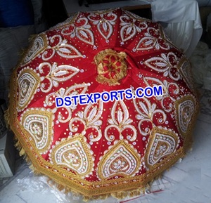 Parapluie de décoration de mariage indien, parapluie d'entrée de mariage, décoration de parapluie de scène de mariage Sangeet Garba - Product Image 4