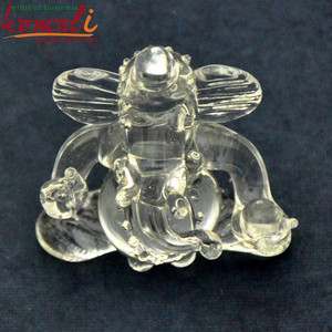 Ganesha-lampe en verre Transparent, cristal, ganlesha, cadeau de mariage - Product Image 4