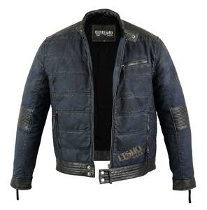 Abrigos Casuales de Moda Urbana para Hombre, de Cuero Genuino, Corte Entallado, Cuello Alto, Estilo Elegante, Suministro OEM de Alta Demanda - Product Image 2