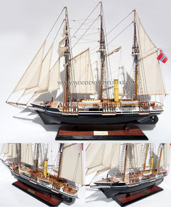 เรือจำลองไม้ ENDURANSE CLASSIC GIA NHIEN ของเล่นสำหรับเด็กอายุ 5 ถึง 7 ปี ของขวัญ - Product Image 4