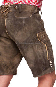 Bigen cuir de chèvre courge, hosen allemand, cuir victorien, vêtement allemand, hommes - Product Image 3