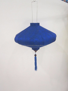 UFO shaped Vietnamese bamboo silk lantern festival use - Product Image 1