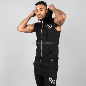 <b>Mens</b> Bodybuilding Gym Wholesale Hoodie Stringer Good Quality Stringer Vest Supplier From Bangladesh - Product Image 6