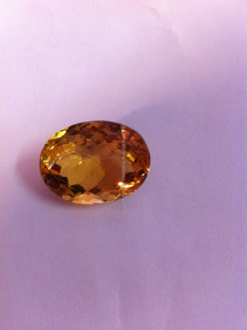 Piedra Preciosa de Cuarzo Citrino Natural de Corte Ovalado, 100 Quilates MOQ, Cristales Sueltos Amarillos para Anillos, Fabricación de Joyas, Venta al Por Mayor - Product Image 6