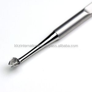 Removedor de cutículas en forma de V para manicura, empujador de uñas de acero inoxidable, tijeras para cutículas, pinza, limpiador de uñas para piel muerta - Product Image 3