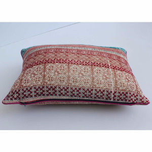 Décoration intérieure 100% coton Collection été 2023 nouvelle gamme housse de coussin en velours imprimé 14x20 pouces - Product Image 2