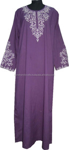 ชุดเดรสคาฟตันสำหรับใส่ตอนเย็นของผู้หญิงผ้าไหมเนื้อนุ่มพิมพ์ลายฟรีไซส์ - Product Image 3