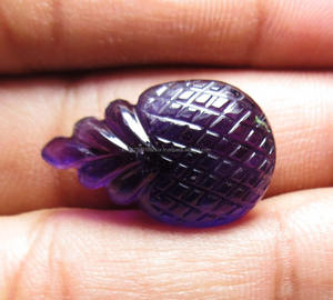 Pedidos personalizados al por mayor, piedra preciosa de amatista púrpura suelta, forma de pera, talla elegante, corte, tamaño libre, piedra Natural - Product Image 1