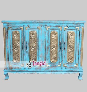 Salle à manger en bois massif meubles inde - Product Image 3