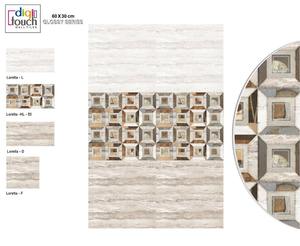 Carreaux muraux émaillés numériques antibactériens India Greens Céramique familiale pour l'isolation thermique intérieure de la salle de bain - Product Image 4