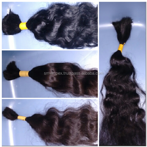 Cheveux humains en vrac de qualité sans compromis. Pas de glaces et de noix et de cheveux crus gris. meilleure qualité meilleure texture cheveux en vrac. - Product Image 4