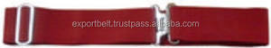 Correa de cuero de color poliéster Cinturón estable Cinturones de tela para desfile Ceremonial Cintura ajustable con ajustador de metal Correas de cuero - Product Image 5