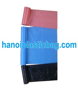 LDPE.HDPE black Tshirt/flat bag on roll - Product Image 4