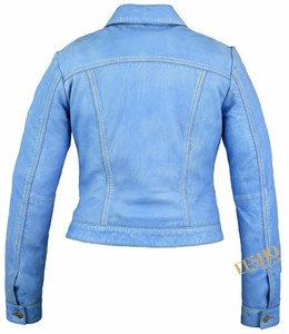 Proveedor de China, chaqueta de cuero de piel de oveja para mujer, relleno de algodón transpirable de marcas de ropa turcas - Product Image 3