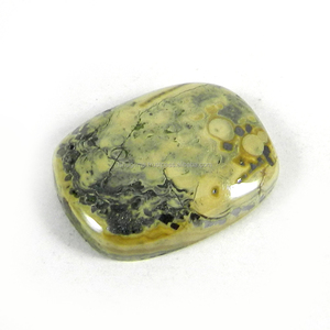 <span class=keywords><strong>Galena</strong></span> Marcasite 6.50 Gms Persegi Panjang Bantalan Cabochon 17X23Mm Batu untuk Perhiasan - Product Image 2