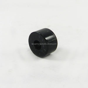 Cuentas de Hipersteno Natural Liso de 14x8mm, Calidad AA, Color Negro, Cuentas Tipo Neumático con Orificio Grande, Gemas Ishu - Product Image 5