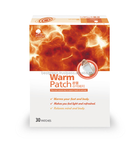 Patch Détoxifiant Chauffant à la Sève Verte pour les Pieds et le Corps (Lot de 10) - Product Image 1