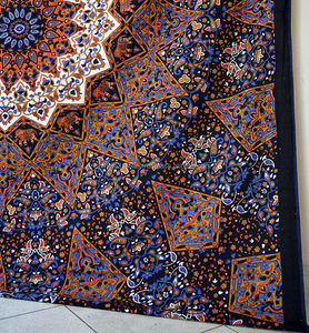 HIPPIE Psychedelic Queen Ethnic Blanket Throw Indian Mandala <b>Wall</b> Hanging Tapestry <b>Printed</b> Bedspread for Bedroom Picnic <b>Wall</b> - Product Image 3