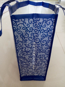 Sac de courses réutilisable en PP laminé Bopp du Vietnam avec poignées, couleur et taille personnalisables - Product Image 2