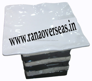 Soporte cuadrado de acero inoxidable para exhibición de alimentos, estante elevador para el hogar, Hotel, restaurante, boda - Product Image 4