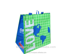 ถุงช้อปปิ้งขนาดกลาง KIM DUC 100 กรัม ผลิตจากวัสดุ PP ทอ 100% เป็นมิตรกับสิ่งแวดล้อม ใช้ซ้ำได้ ปิดผนึกได้ตามต้องการ สีและโลโก้ตามสั่ง เหมาะสำหรับใช้ในชีวิตประจำวัน ลายการ์ตูน VN - Product Image 2