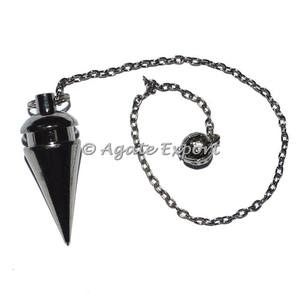 ลูกตุ้มโลหะสีดำแกะสลัก: ลูกตุ้มโลหะสีดำราคาต่ำสุด - Product Image 1