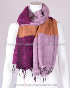 Chal de lana de Yak, triplete del Himalaya, HYWS 302 a - Product Image 2