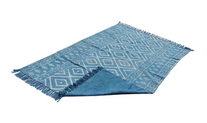 Venta al por mayor hecho a mano indio Indigo azul alfombras de área - Product Image 4