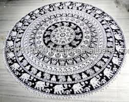 Tapiz indio hecho a mano de Mandala impreso Hippie Beach Throw Toalla Yoga Mat Decoración Mesa colgante de pared Artículos decorativos-Venta al por mayor - Product Image 4