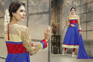 designer anarkali suits indian dress patiala suits indian wear traditional style daily wear stylish suits - Product Image 3